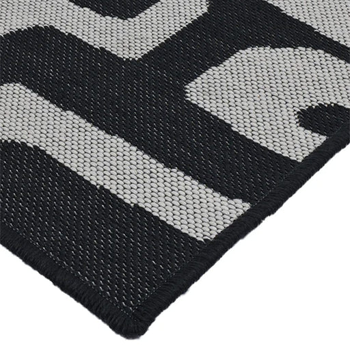 elevenpast Rug 3.4m x 2.4m Kuba Black Rug KUBABLACKRUG3.4X2.4