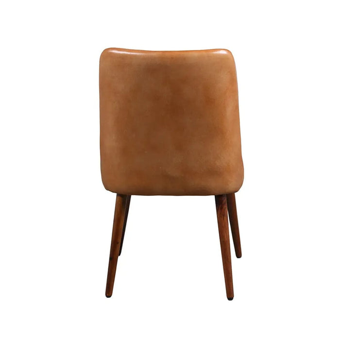 elevenpast Chairs Nomadic Luxe Leather Dining Chair KV027A