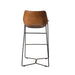 elevenpast Chairs Buffalo Leather and Metal Bar Chair KV039B