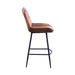 elevenpast Chairs Rustic Elegance Leather Barstool KV821B