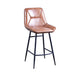 elevenpast Chairs Rustic Elegance Leather Barstool KV821B