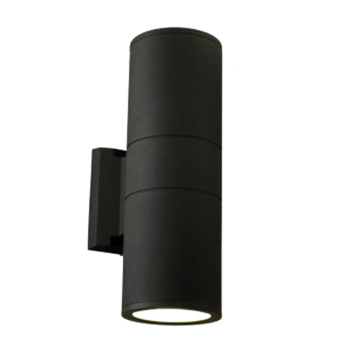 elevenpast Wall Light Up and Down Aluminium Round Wall Light Black L132 BLACK 6007226039641