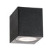 elevenpast Chandeliers Black Down Facing Square Wall Light Black | White | Grey L367 MATT BK 6007226078954