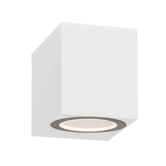 elevenpast Chandeliers White Down Facing Square Wall Light Black | White | Grey L367 WHITE 6007226080285