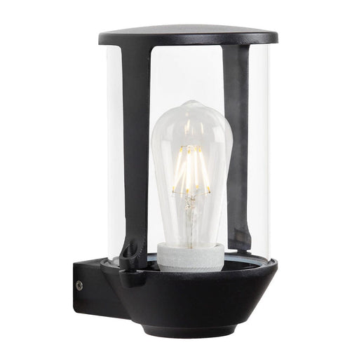 elevenpast Outdoor Sand Black Spangled Wall Light L380 MATT BK 6007226080193