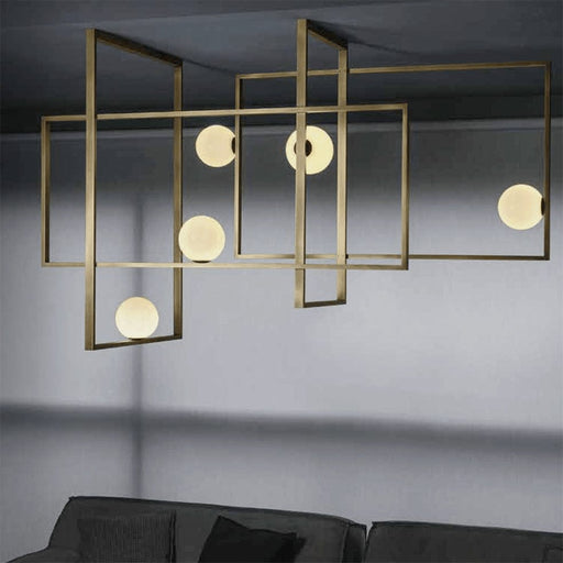 elevenpast Ceiling Light Gold Labyrinth Ceiling Light | Gold or Black LABYRINTHCEILINGLIGHTGOLD