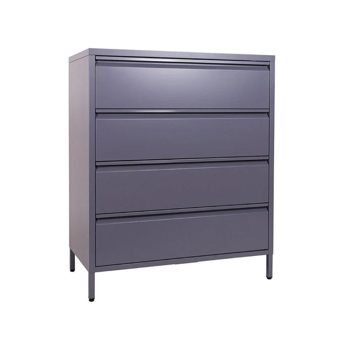 elevenpast draw Carbon Grey Bon Bon Chest Of Drawers Grey | White | Moss LD04_CG