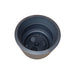 elevenpast Pots & Planters Match Cylinder Japi Planter with Saucer Black