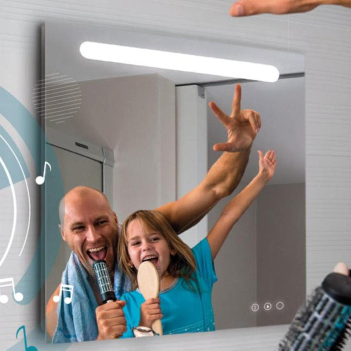 elevenpast Bathroom Mirror Lina Bluetooth LED Bathroom Mirror | 4 Sizes