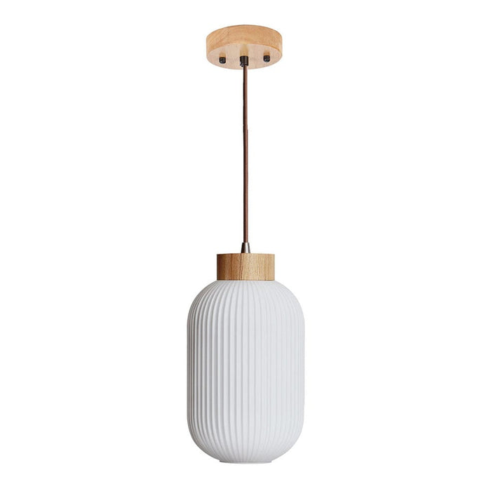 elevenpast Pendant Ruiz Vertical Pendant Light White LLG131