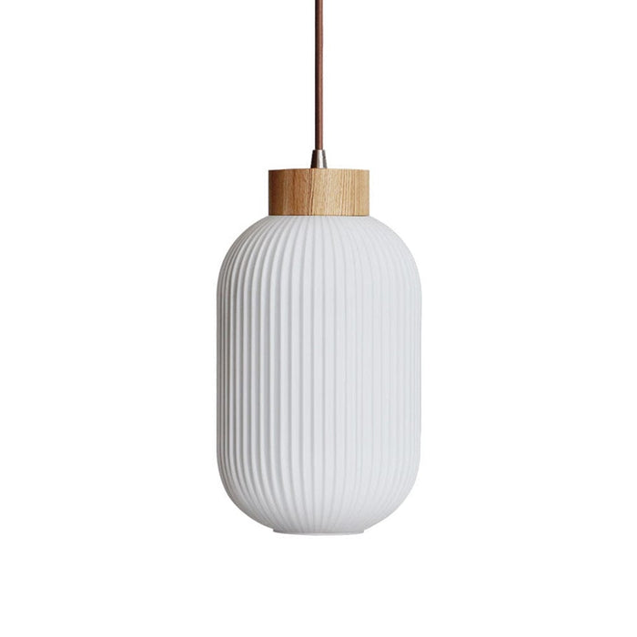 elevenpast Pendant Ruiz Vertical Pendant Light White LLG131