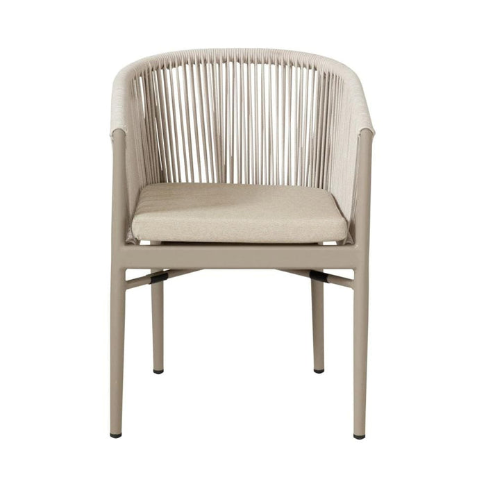 Hertex Haus Chairs Marbella Outdoor Dining Chair Dune | Volcanic