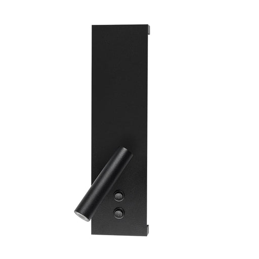 elevenpast Wall Light Black Macey Aluminium Reading Wall Light Black | White MB-210/BL