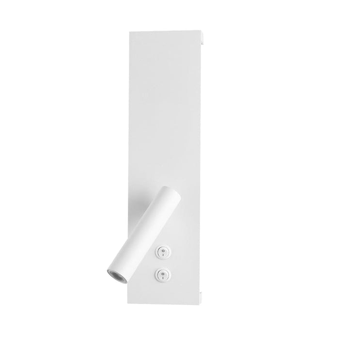 elevenpast Wall Light White LED Reading Wall Light Black | White MB-210/WH