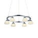 elevenpast Pendant Harper LED Metal Pendant Light Chrome MD1101A-6