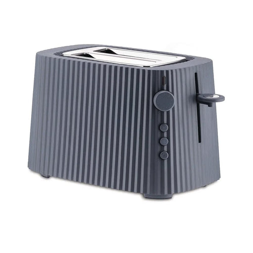 ALESSI Grey Alessi Plissé Two Slice Toaster | 5 Colours MDL08 G 8003299446599