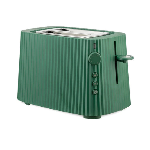 ALESSI Green Alessi Plissé Two Slice Toaster | 5 Colours MDL08 GR 8003299469000