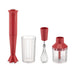 ALESSI Red Alessi Plissé Hand Blender Kit | 4 Colours MDL10S R 8003299446872