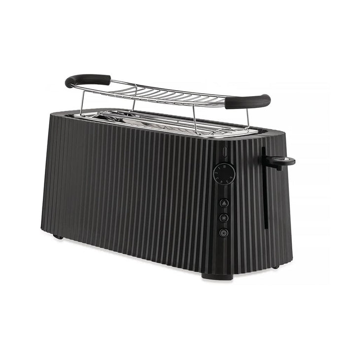 ALESSI Black Alessi Plissé Four Slice Toaster | 3 Colours MDL15 B 8002199475698