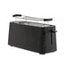 ALESSI Black Alessi Plissé Four Slice Toaster | 3 Colours MDL15 B 8002199475698