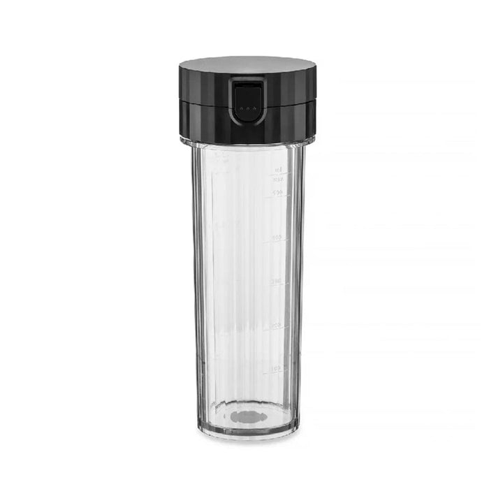 ALESSI Black Alessi Plissé Container with Cap for the Personal Blender | 3 Colours MDL17/BORB 8003299477760