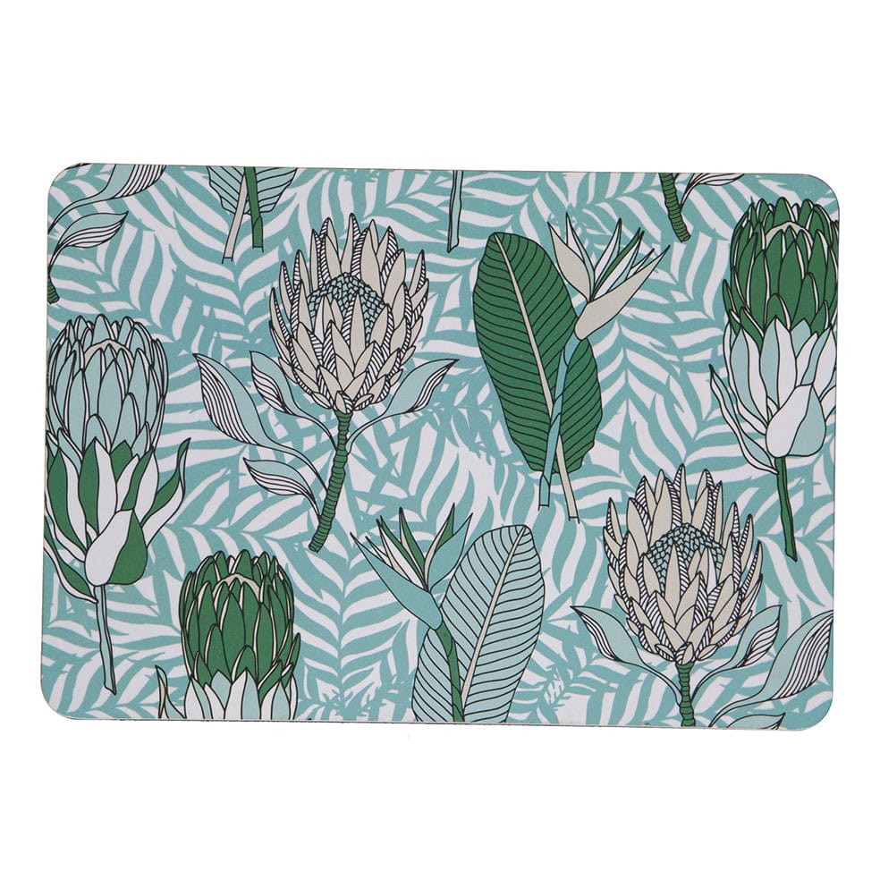 Fynbos Melamine Placemat Blue | Olive | elevenpast