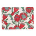 elevenpast Decor Red & White Protea Melamine Placemat | Four Colours MelaminePlacematsPROTEARW