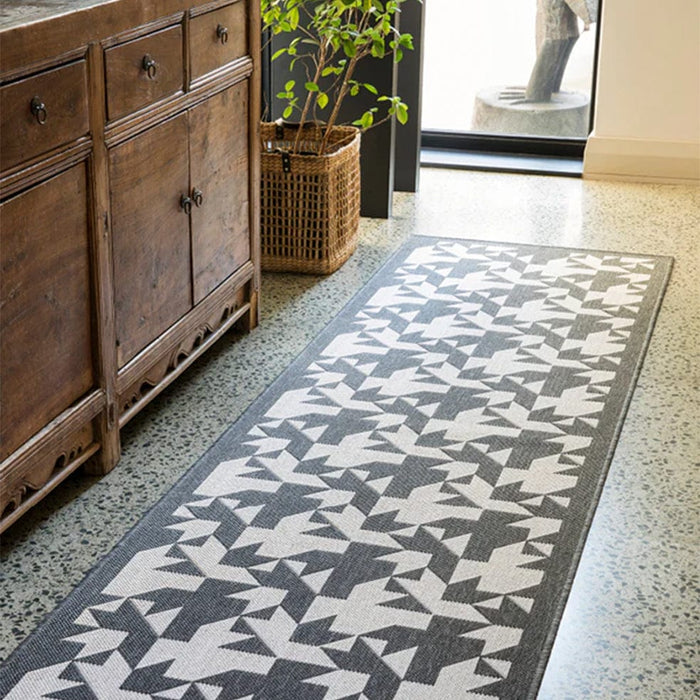 elevenpast Rug 3m x 0.8m Migrate Grey Rug MIGRATEGREYRUG3X0.8