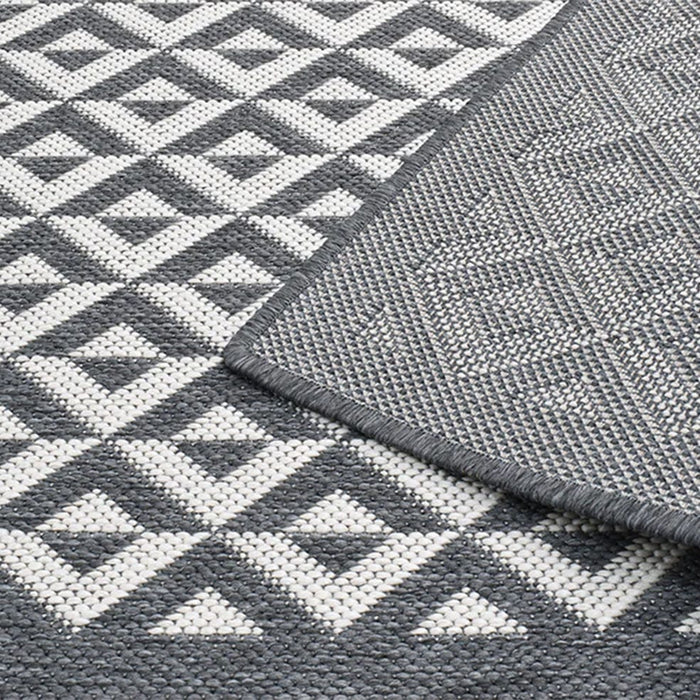 elevenpast 3m x 0.8m Mirror Grey Rug MIRRORGREYRUG3X0.8