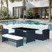 elevenpast sofa Santiago Outdoor Corner Lounge Patio Set