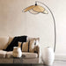 elevenpast Floor lamp Rotterdam Floor Lamp Cane Shade NB9337DUTCH