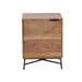 elevenpast Bedside Pedestal SleekLuxe Wooden Nightstand NE218