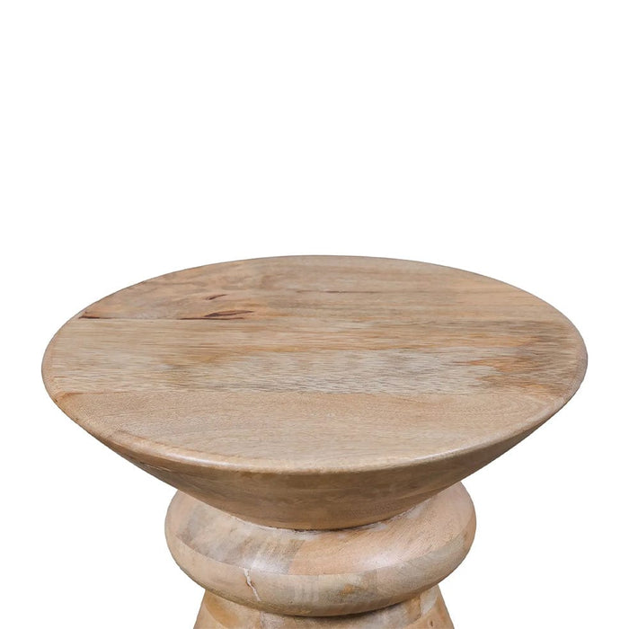 elevenpast Tables Hourglass Wooden Side Table NE7029