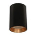 elevenpast DOWNLIGHTS Black & Gold Inner Polly Aluminium Downlight Black | Gold | Silver O-KLS-5180/BL | O-KLS-RING/GD