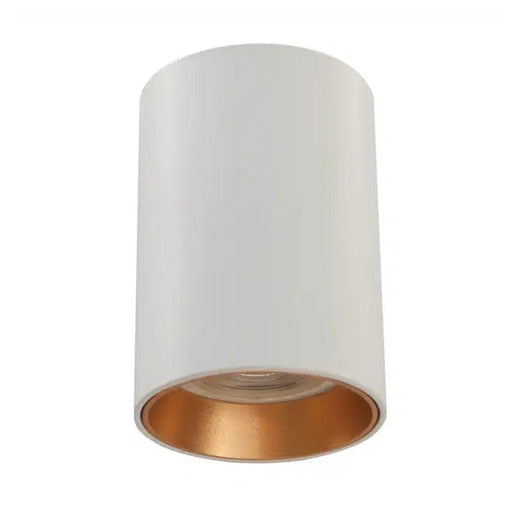 elevenpast DOWNLIGHTS White & Gold Inner Polly Aluminium Downlight White | Gold | Silver O-KLS-5180/WH | O-KLS-RING/GD