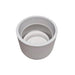 elevenpast Pots & Planters Match Cylinder Japi Planter with Saucer White