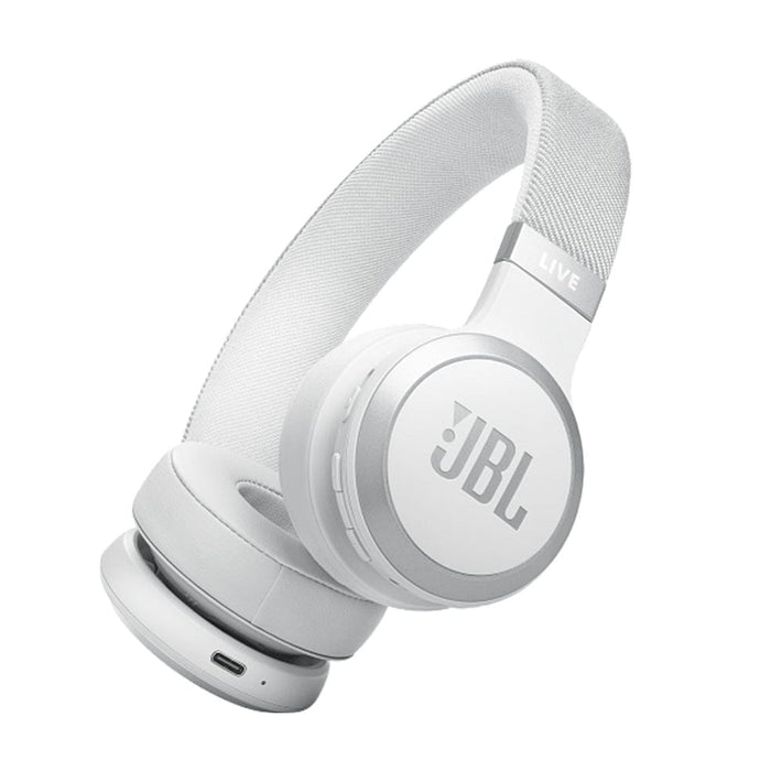 JBL Speakers White JBL Live 670 Noise Cancelling Headphones Black | Blue | White | Pink OH1963