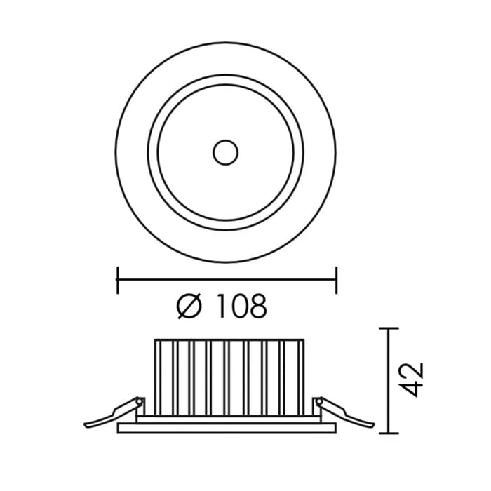 elevenpast DOWNLIGHT Ora LED Downlight White