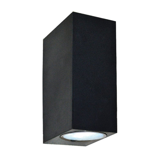 elevenpast Outdoor Light Zea Polycarbonate Outdoor Up and Down Wall Light Black P-KLG-8111