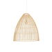 elevenpast Medium Lupo Pendant Light - Natural Woven Rattan P1271N 6009551807377