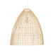 elevenpast Large Lupo Pendant Light - Natural Woven Rattan P1272N