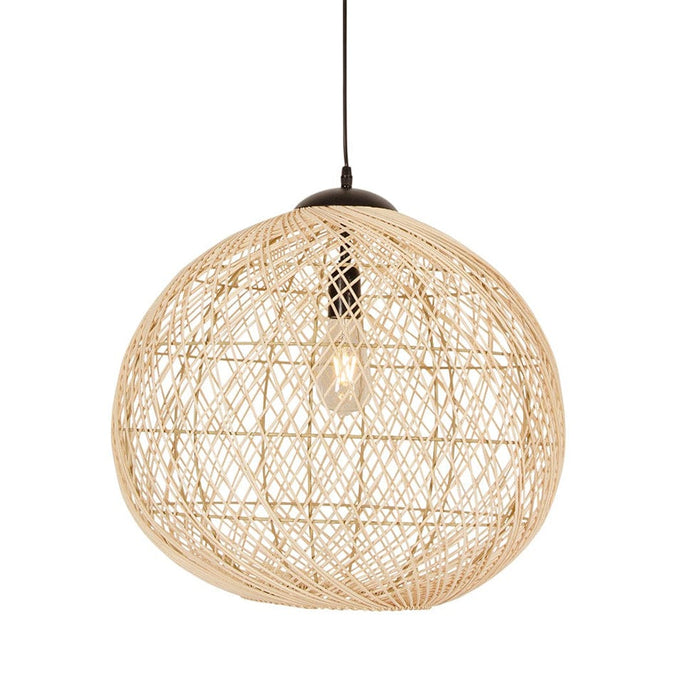 elevenpast Souira Pendant Light - Woven Rattan P1285N 6009551807568