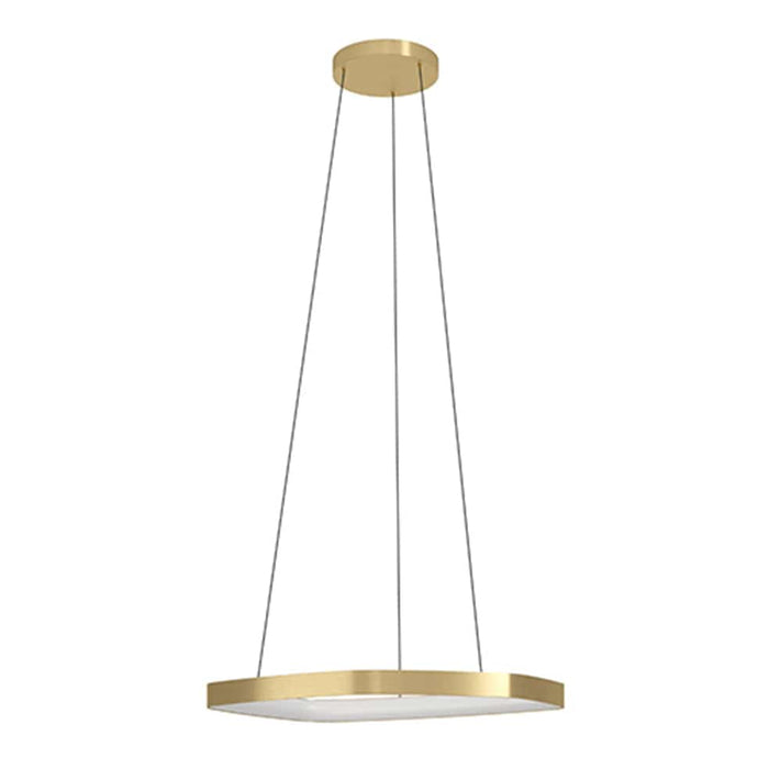 elevenpast Pendant Lights Vallerosa LED Metal Pendant Light Gold P1312 9008606277827