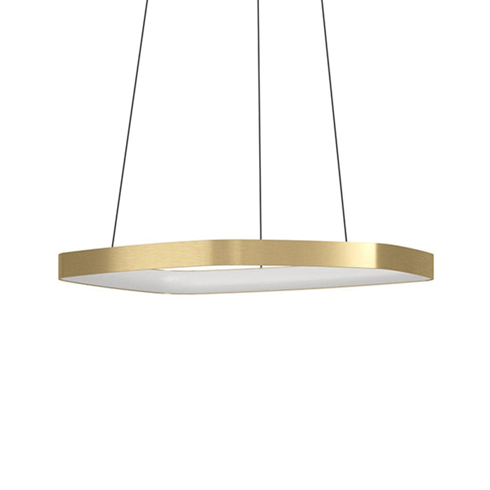 elevenpast Pendant Lights Vallerosa LED Metal Pendant Light Gold P1312 9008606277827