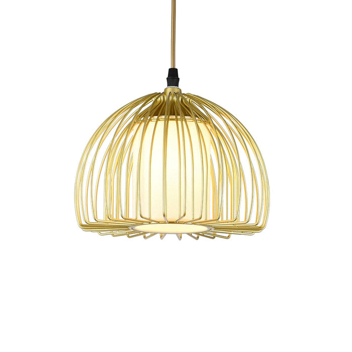 elevenpast Pendant Lights Small Sunbeam Metal Pendant Light Gold P1320 6009551809494