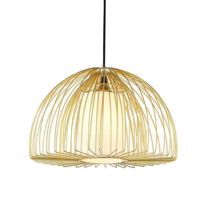 elevenpast Pendant Lights Large Sunbeam Metal Pendant Light Gold P1321 6009551809500