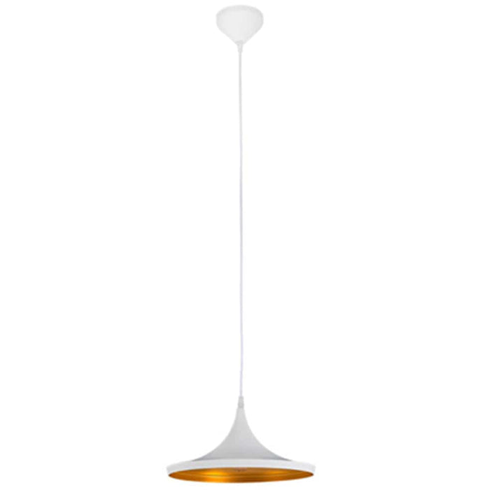 elevenpast Pendant Vortex Pendant Light White/Gold P480WG 6007328375661