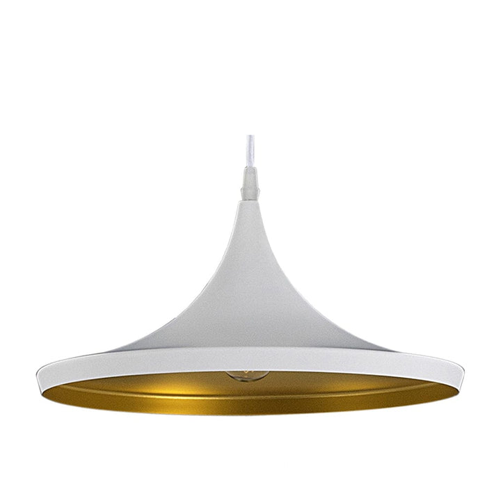 elevenpast Pendant Vortex Pendant Light White/Gold P480WG 6007328375661