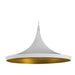 elevenpast Pendant Vortex Pendant Light White/Gold P480WG 6007328375661