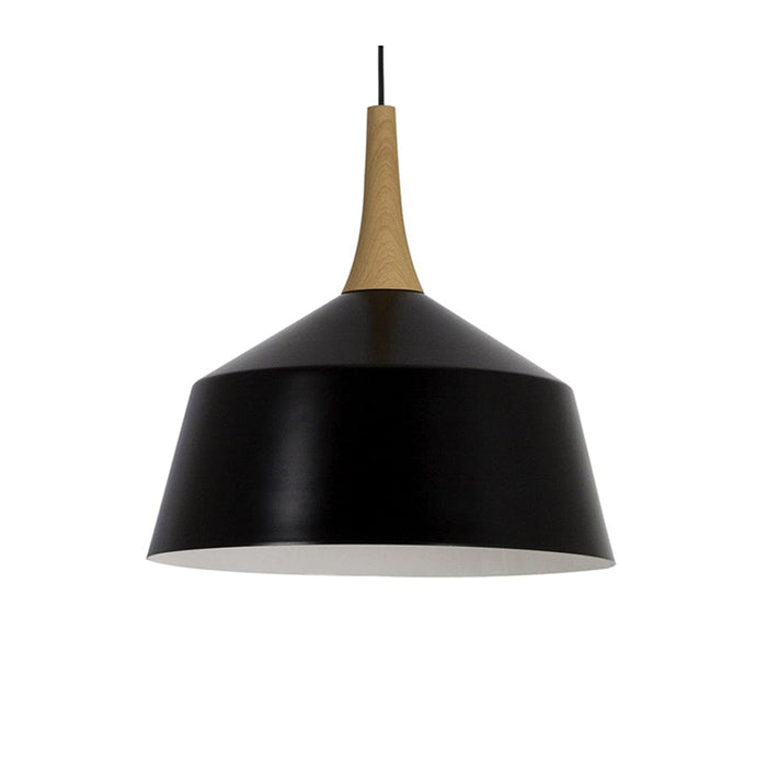 elevenpast Pendant Black Jenny Metal Pendant Light | White or Black P583B 6007328377399